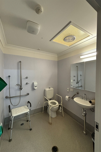 Each room has it's own ensuite that provides privacy and dignity for each resident.